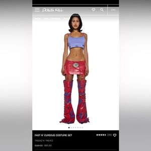 Dollskill Suki Halloween Costume Size M